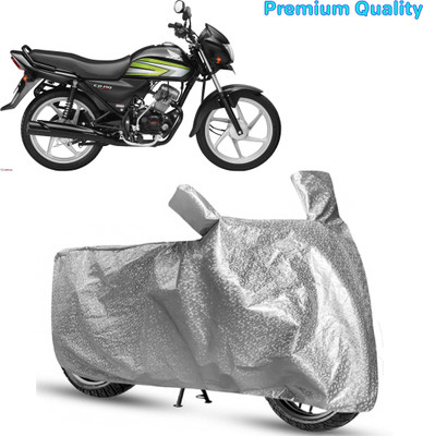 LifoDora Waterproof Two Wheeler Cover for Hero(CD 110 Dream, Silver)