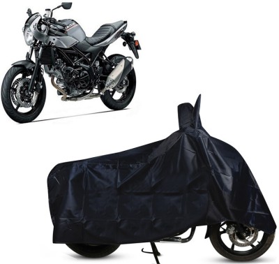 EGAL Waterproof Two Wheeler Cover for Suzuki(SV650 BS6, Black)