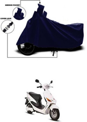 RAAMKM Two Wheeler Cover for TVS, Bajaj, Hero, Honda, KTM(Victor, Blue)
