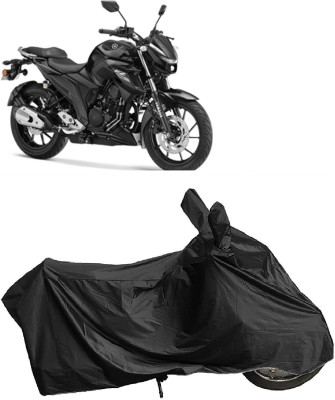 DIGGU Two Wheeler Cover for Yamaha(FZ 25 BS6, Black)