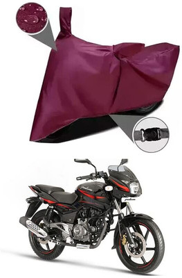 KEDIT Two Wheeler Cover for Bajaj(Pulsar 180, Maroon)
