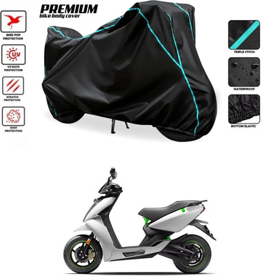 PAGORA Waterproof Two Wheeler Cover for Ather(Black)