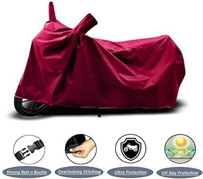 Aamaya Store Waterproof Two Wheeler Cover for TVS(XL 100 Comfort BS6, Maroon)