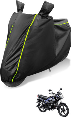 Auto Hub Waterproof Two Wheeler Cover for Hero(Splendor NXG, Black)