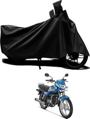 KEDIT Two Wheeler Cover for Hero(HF Deluxe BS6, Black)