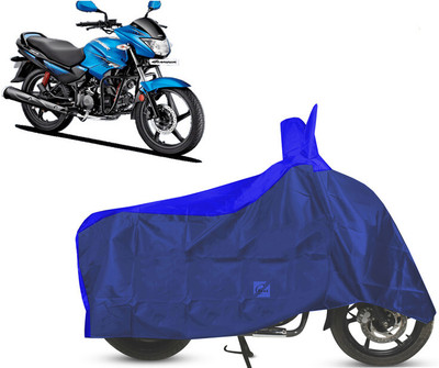 EGAL Waterproof Two Wheeler Cover for Hero(Glamour Programmed FI BS6, Blue)