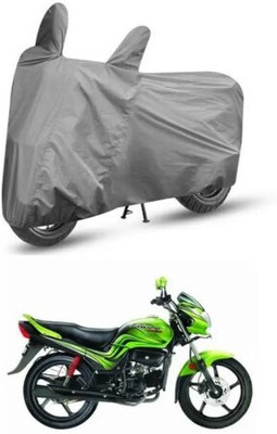 Tritika Waterproof Two Wheeler Cover for Hero(Passion Plus, Grey)