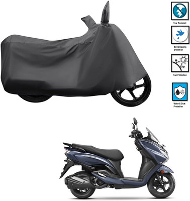 CODOKI Waterproof Two Wheeler Cover for Suzuki(Burgman Street 125, Grey)