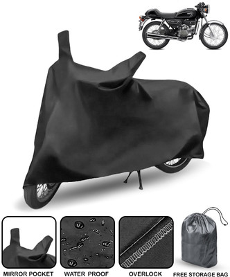 HMS Two Wheeler Cover for Hero(Splendor Pro Classic, Black)