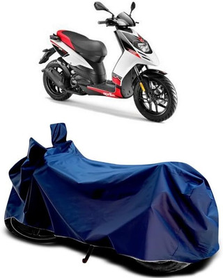 AASHTIK MART Two Wheeler Cover for Aprilia(SR 150, Blue)