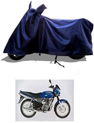 AASHTIK MART Two Wheeler Cover for Bajaj(Wind 125, Blue)