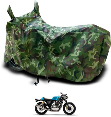 Shri Hanumat Waterproof Two Wheeler Cover for Royal Enfield(Continental GT 650, Green)