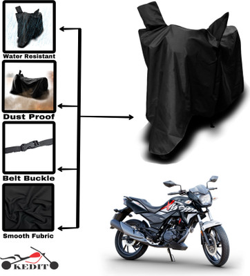 KEDIT Two Wheeler Cover for Universal For Bike(Xtreme 200R, Black)