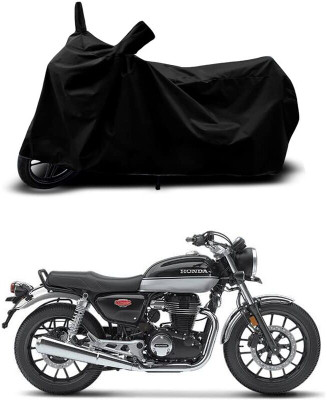 KEDIT Two Wheeler Cover for Universal For Bike(Hness CB350, Black)