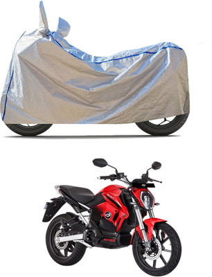 CODOKI Waterproof Two Wheeler Cover for Revolt(RV 400, Silver)