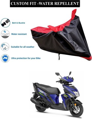 ANTHUB Waterproof Two Wheeler Cover for Yamaha(Cygnus Ray ZR BS6, Red)