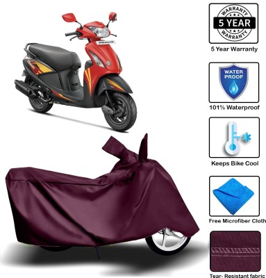 MISSION COLLECTION Waterproof Two Wheeler Cover for Honda(Pleasure, Maroon)