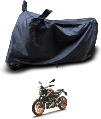 smwzxyu Waterproof Two Wheeler Cover for KTM(200 Duke, Black)
