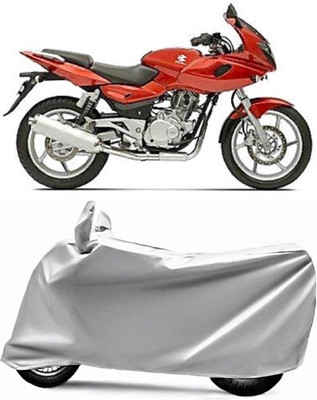 V VINTON Two Wheeler Cover for Bajaj(Pulsar 220, Grey)