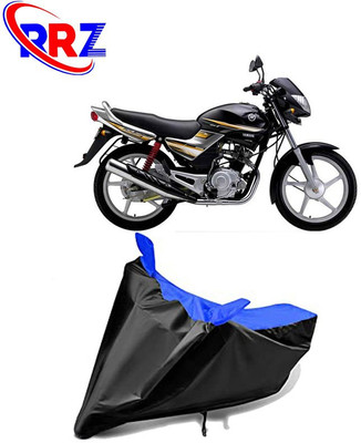 RRZ Waterproof Two Wheeler Cover for Yamaha(Libero, Black, Blue)