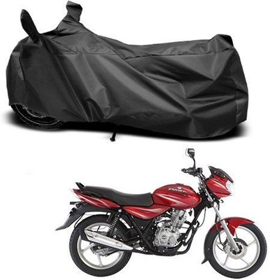 DeepShakshi AUTOMOTIVE Waterproof Two Wheeler Cover for Bajaj(Discover 125 DTS-i, Black)