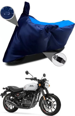 RONISH Waterproof Two Wheeler Cover for Royal Enfield(Hunter 350, Blue)