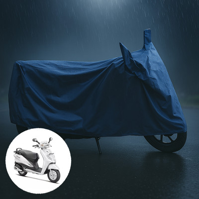CODOKI Waterproof Two Wheeler Cover for Hero(Duet LX 110CC, Blue)