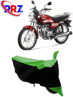 RRZ Waterproof Two Wheeler Cover for Hero(HF Dawn, Black, Green)