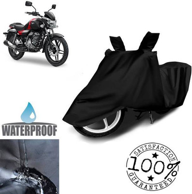 RAAMKM Waterproof Two Wheeler Cover for Hero, Honda(R15S BS6, Black)