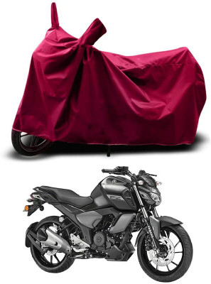 KEDIT Two Wheeler Cover for Yamaha(FZ V3 BS6, Maroon)