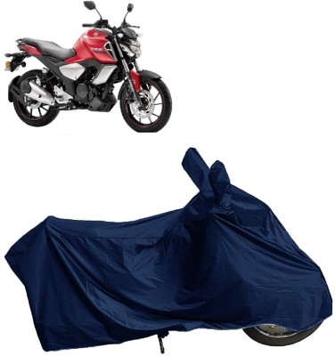 DIGGU Two Wheeler Cover for Yamaha(FZ S V3.0 FI, Blue)