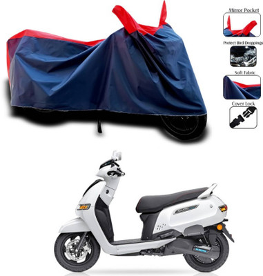 KEDIT Two Wheeler Cover for TVS(iQube Electric, Red, Blue)