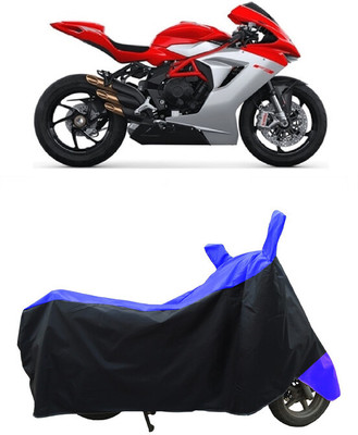 Coxtor Waterproof Two Wheeler Cover for MV Agusta(F3, Blue)
