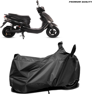 LifoDora Waterproof Two Wheeler Cover for Hero(Electric Photon, Black)