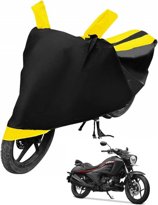 Auto Hub Two Wheeler Cover for Suzuki(Intruder 250, Yellow)