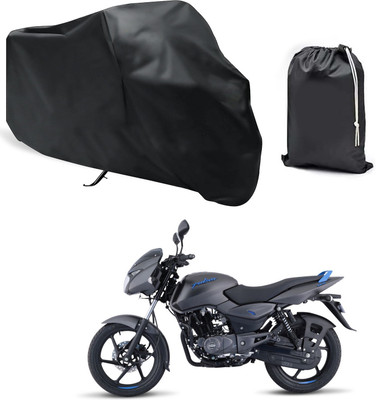 PAGORA Waterproof Two Wheeler Cover for Bajaj(Pulsar 125 Neon BS6, Black)