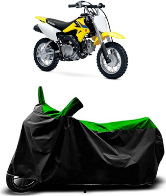 VESMEI Two Wheeler Cover for Suzuki(DR-Z50, Green)
