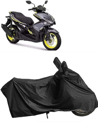 DIGGU Two Wheeler Cover for Yamaha(Aerox 155 Maxi, Black)