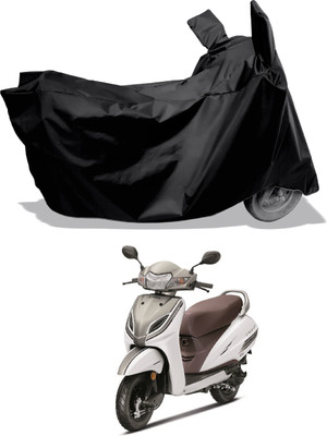 Amexride Two Wheeler Cover for Honda(Activa 5G, Black)
