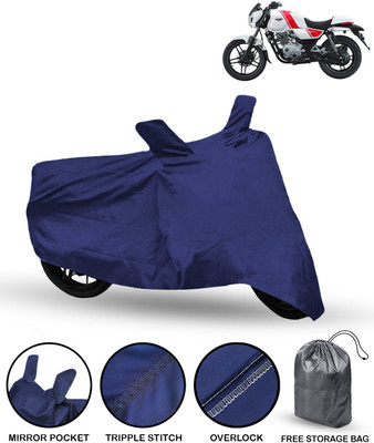 Mdstar Waterproof Two Wheeler Cover for Bajaj(V 150, Red, Blue)