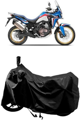 MMSSTAR Waterproof Two Wheeler Cover for Honda(CRF1000L Africa Twin BS6, Black)