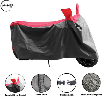 Archistylo Waterproof Two Wheeler Cover for JAWA(Bobber 350, Silver)