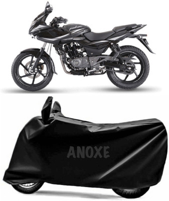 Mdstar Two Wheeler Cover for Bajaj(Pulsar 220F, Black)