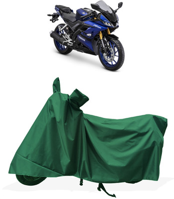 Tricway Two Wheeler Cover for Yamaha(YZF R15 V3.0, Green)