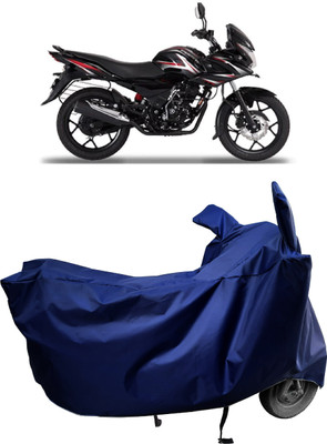 Amexride Two Wheeler Cover for Bajaj(Discover 150 f, Blue)
