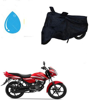 DeepShakshi AUTOMOTIVE Waterproof Two Wheeler Cover for TVS(Phoenix, Black)