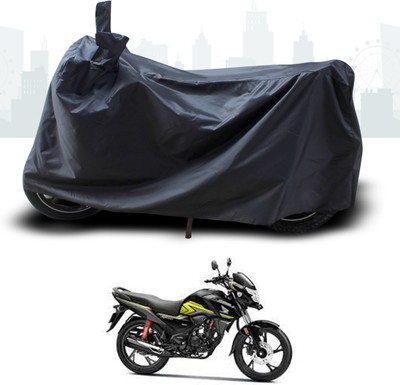 DeepShakshi AUTOMOTIVE Two Wheeler Cover for Honda(SP125, Black)
