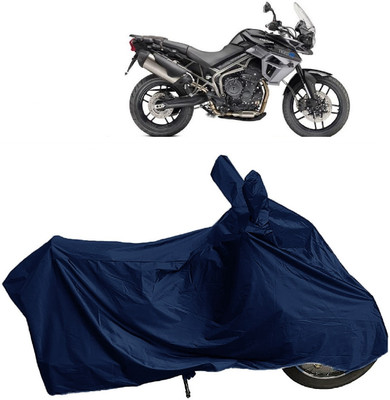 DIGGU Two Wheeler Cover for Triumph(Tiger 800 XR, Blue)