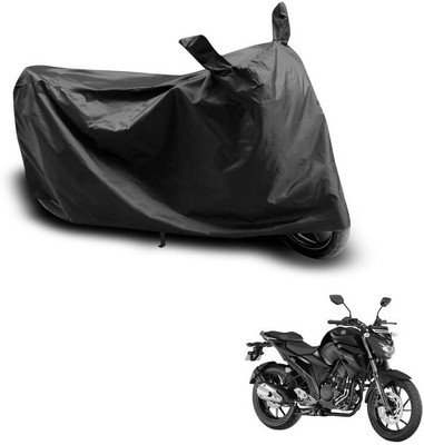 KEDIT Two Wheeler Cover for Yamaha(FZ 25, Black)