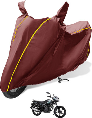 Auto Hub Waterproof Two Wheeler Cover for Bajaj(Discover 100 DTS-i, Maroon)